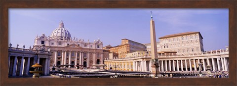 Framed Vatican, St Peters Square, Rome, Italy Print