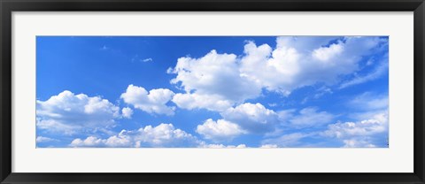 Framed Gathering clouds Print