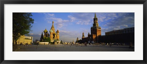 Framed St. Basil&#39;s Cathedral, Red Square, Moscow, Russia Print