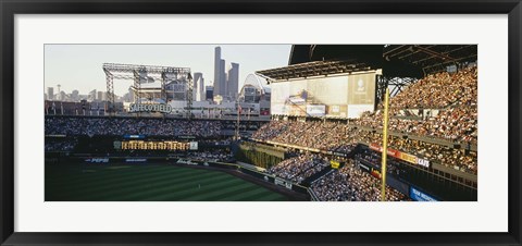 Framed Stands in SAFECO Field Seattle WA Print