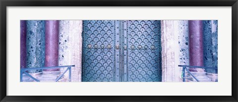 Framed Door Detail St Marks Square Venice Italy Print