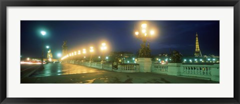 Framed Evening Paris France Print