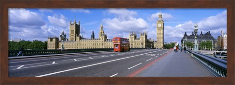 Framed Parliament Big Ben London England Print