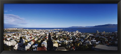 Framed Reykjavik, Iceland Print