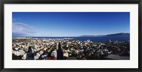 Framed Reykjavik, Iceland Print