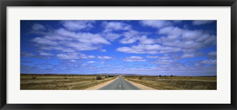 Framed Outback Highway Australia Print