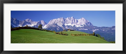 Framed Ellmau Wilder Kaiser Tyrol Austria Print