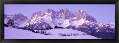 Framed Wilder Kaiser Austrian Alps Print