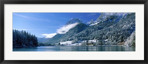 Framed Hinter See Bavaria Germany Print