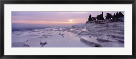 Framed Pamukkale Turkey Print