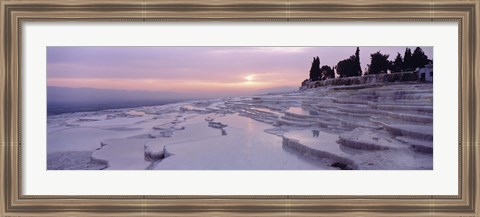 Framed Pamukkale Turkey Print