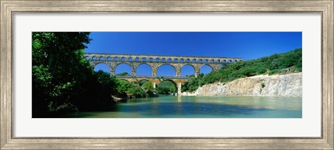 Framed Pont du Gard, Provence France Print