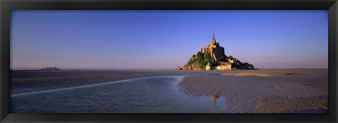 Framed Mont Saint Michel, Normandy, France Print