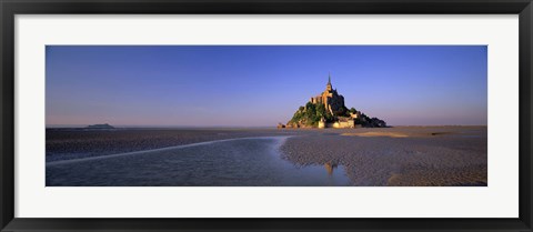 Framed Mont Saint Michel, Normandy, France Print