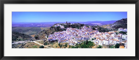 Framed Casares, Andalucia, Spain Print