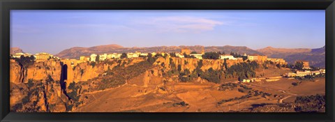 Framed Ronda Gorge, Andalucia, Spain Print