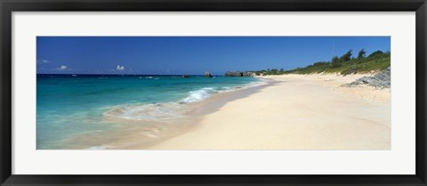 Framed Warwick Long Bay Beach Bermuda Print