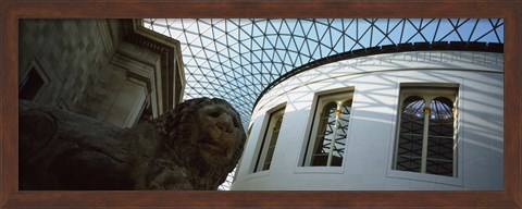 Framed British Museum Interior, London, England Print