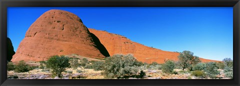 Framed Olgas, Australia Print