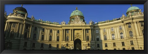 Framed Facade of a palace, Hofburg Palace, Vienna, Austria Print