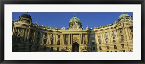 Framed Facade of a palace, Hofburg Palace, Vienna, Austria Print