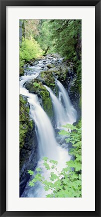 Framed Sol Duc Falls Olympic National Park WA Print