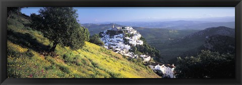 Framed Casares, Spain Print