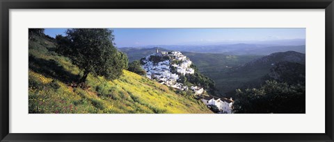 Framed Casares, Spain Print