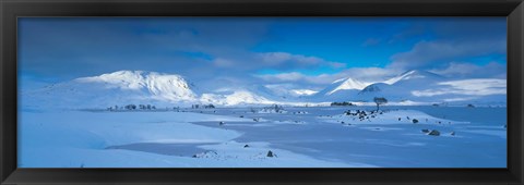 Framed Trossachs National Park Scotland UK Print