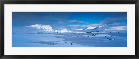 Framed Trossachs National Park Scotland UK Print