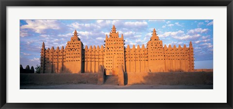 Framed Great Mosque Of Djenne, Mali, Africa Print