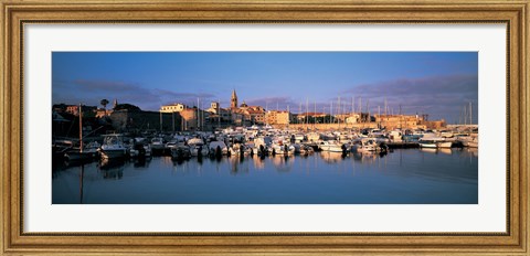 Framed Alghero Sardinia Italy Print