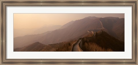 Framed Great Wall Of China, Mutianyu, China Print