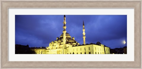 Framed Minarets,Yeni Mosque, Istanbul, Turkey Print