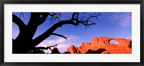 Framed Skyline Arch, Arches National Park, Utah, USA Print