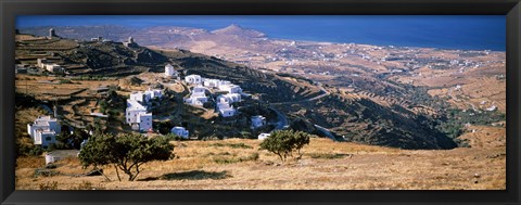 Framed Tinos, Greece Print