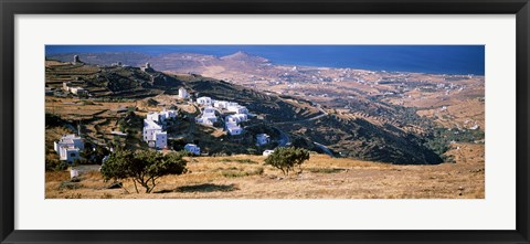 Framed Tinos, Greece Print