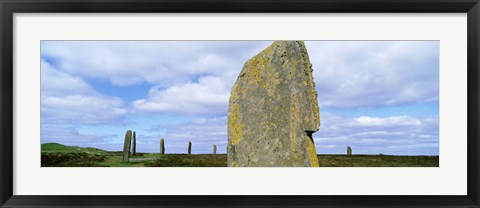 Framed Ring Of Brodgar, Orkney Islands, Scotland, United Kingdom Print