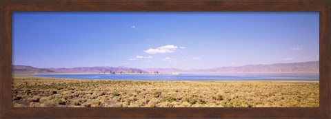 Framed Pyramid Lake, Nevada Print