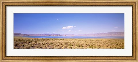 Framed Pyramid Lake, Nevada Print