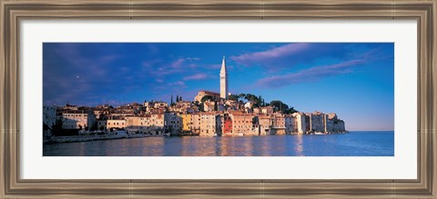 Framed City on the waterfront, Rovinj, Croatia Print