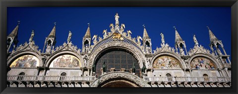 Framed Low angle view of a building, Venice, Italy Print