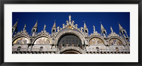 Framed Low angle view of a building, Venice, Italy Print