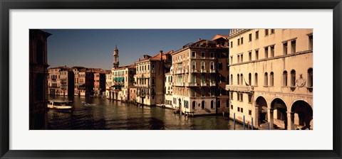 Framed Buildings on the waterfront, Venice, Italy Print