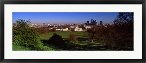 Framed Greenwich Park, Greenwich, London, England, United Kingdom Print