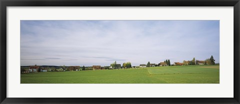 Framed Houses on a landscape, Germany Print