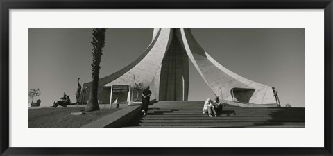 Framed Low angle view of a monument, Martyrs&#39; Monument, Algiers, Algeria Print