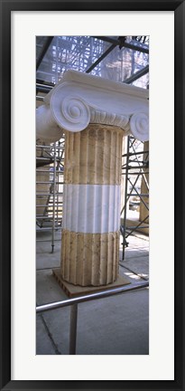 Framed Column in the Acropolis, Athens, Greece Print