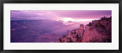 Framed Yaki Point, Grand Canyon National Park, Arizona Print