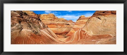 Framed Canyon on a landscape, Vermillion Cliffs, Arizona, USA Print